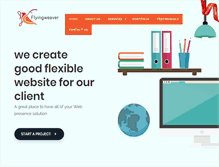 Tablet Screenshot of flyingweaver.com